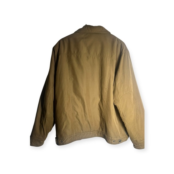 Men's Tan Military Field Jacket - Picture 5 of 7